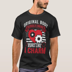 Rebuild Engine - Survivor Open Heart Operation T-Shirt