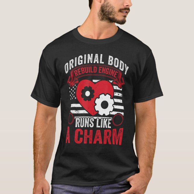 Rebuild Engine - Survivor Open Heart Operation T-Shirt (Front)