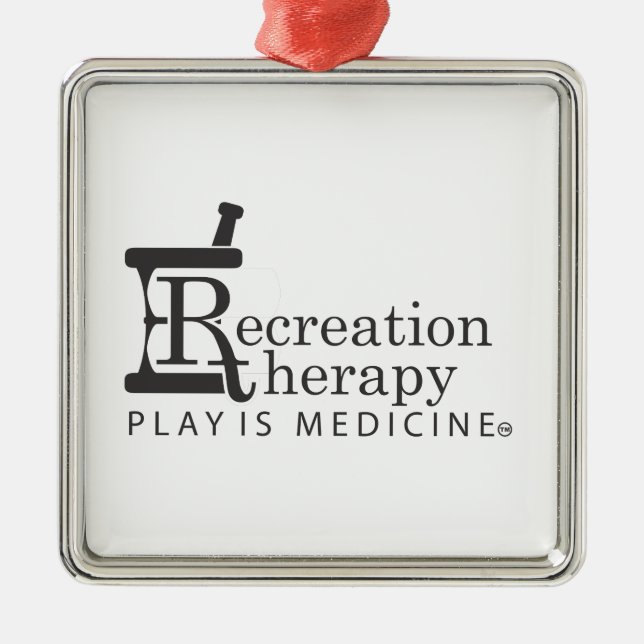 Rec. Therapy gear Metal Tree Decoration (Front)