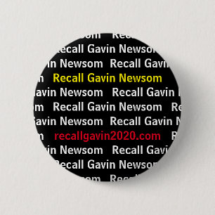 Recall Gavin 2020 Button