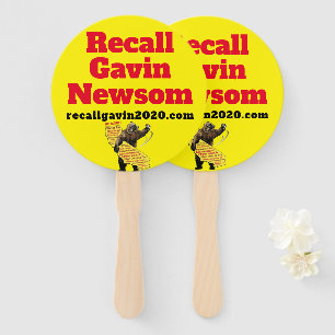 Recall Gavin Newsm Hand Fan