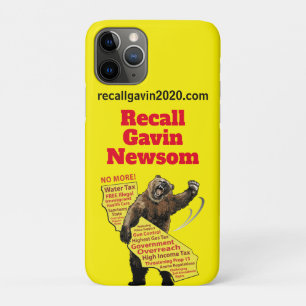 Recall Gavin Newsom Case-Mate iPhone Case