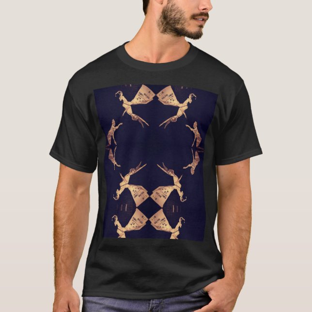 receiptart origami Tshirt (Front)