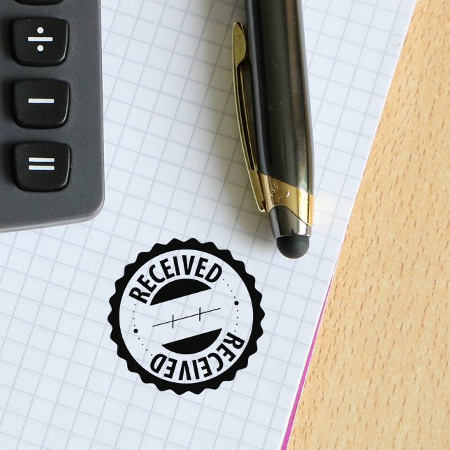 Received, Accountant, Small Business Rubber Stamp (Creator Uploaded)