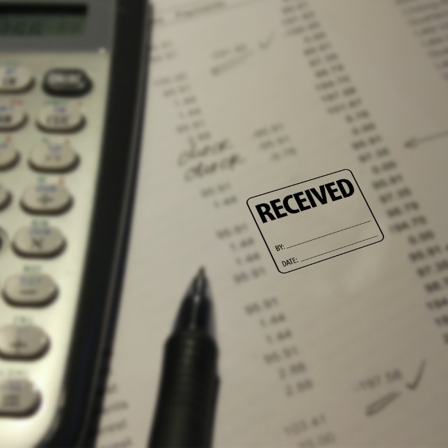 Received, Accountant, Small Business  Rubber Stamp (Creator Uploaded)