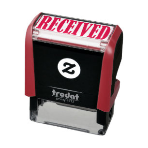 Received Business Office Framed Simple Word Self-inking Stamp