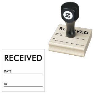 Received Professional Office Rubber Stamp