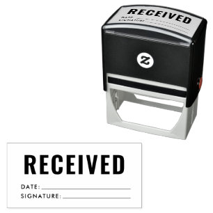 Received Self-inking Stamp