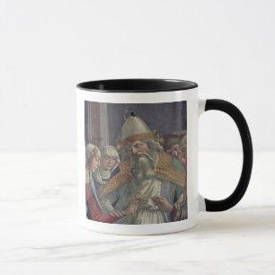 Receiving the Ring, from the Marriage of the Virgi Mug