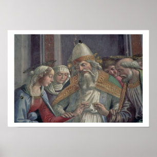 Receiving the Ring, from the Marriage of the Virgi Poster