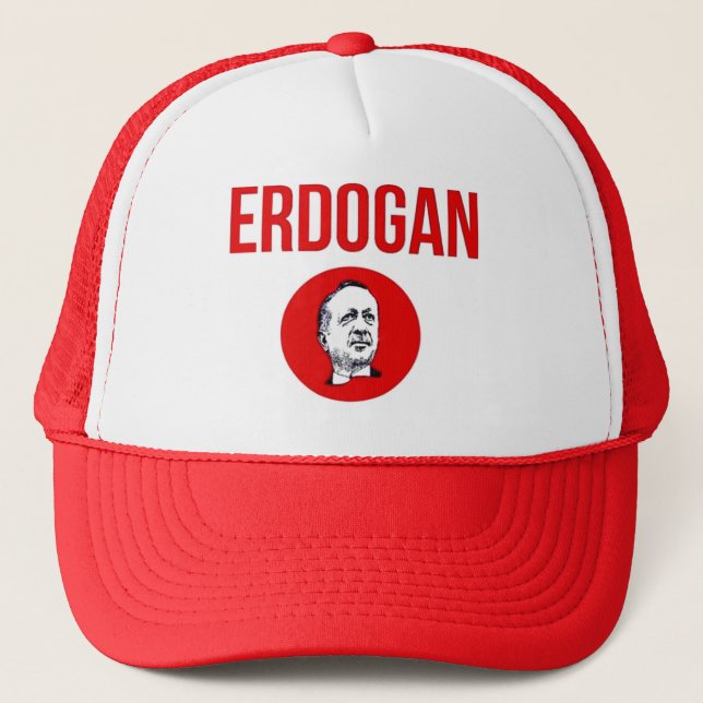 Recep Tayyip Erdogan - Türkiye - Turkey Trucker Hat (Front)