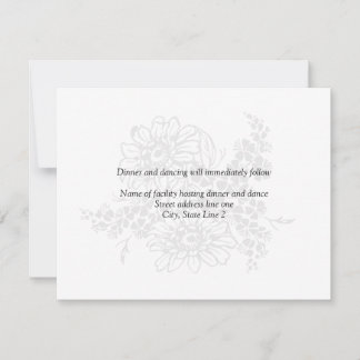 Reception Cards