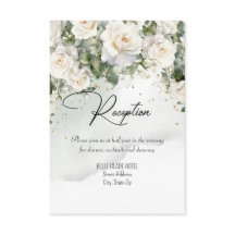 Reception Enclosure Card