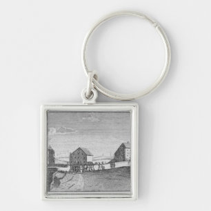 Reception of Washington at Trenton, New Jersey Key Ring