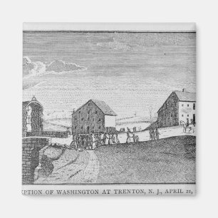 Reception of Washington at Trenton, New Jersey Magnet