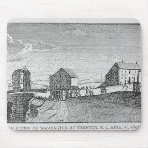 Reception of Washington at Trenton, New Jersey Mouse Pad