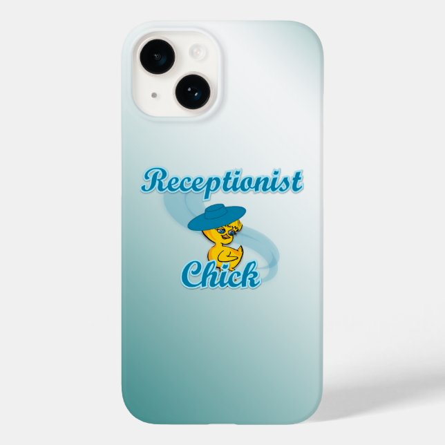 Receptionist Chick #3 Case-Mate iPhone Case (Back)