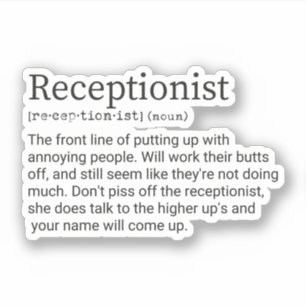 Receptionist Definition, Gift For Receptionist