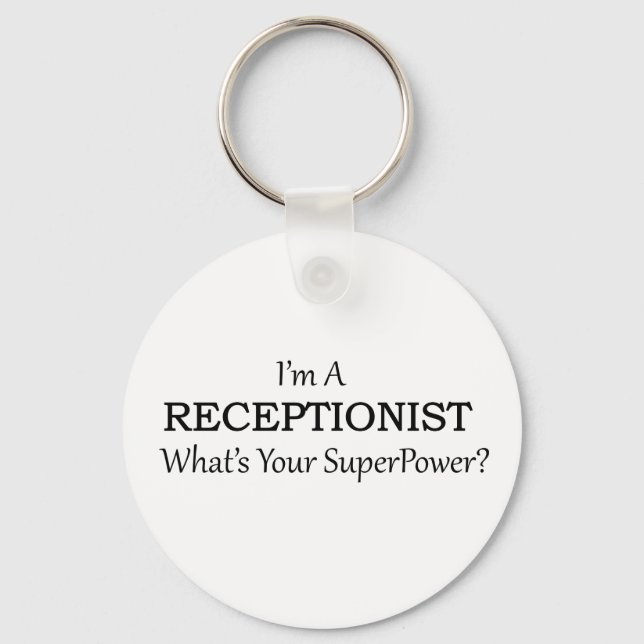 RECEPTIONIST KEY RING (Front)