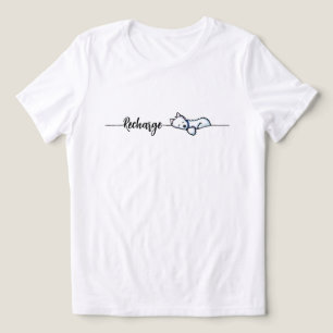  Recharge Westie Tri-Blend Shirt