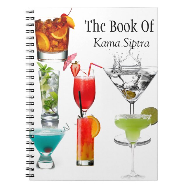 Recipe, Book Of Karma Siptra cocktail notebook (Front)