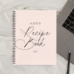 Recipe Book Script Handwriting<br><div class="desc">Recipe book features script calligraphy.</div>