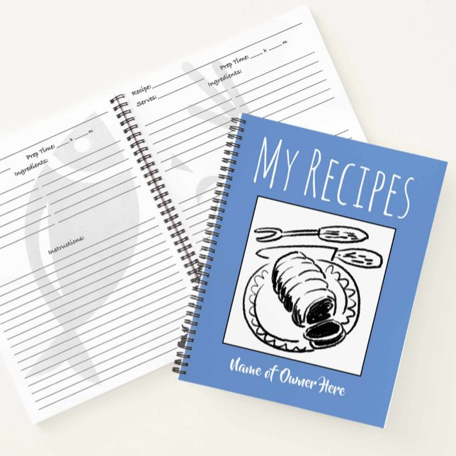 Recipe Book with Owner's Name (Creator Uploaded)