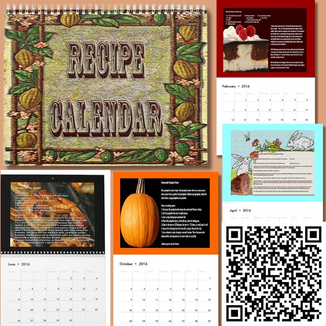 Recipe Calendar 20XX (Home Cooking Recipe Lover Kitchen 20XX Calendar)