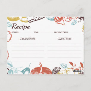 Recipe card