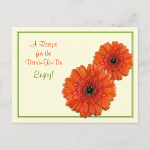 Recipe Card for the Bride to Be