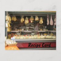 Recipe Card Gift Set - Italian Cheese