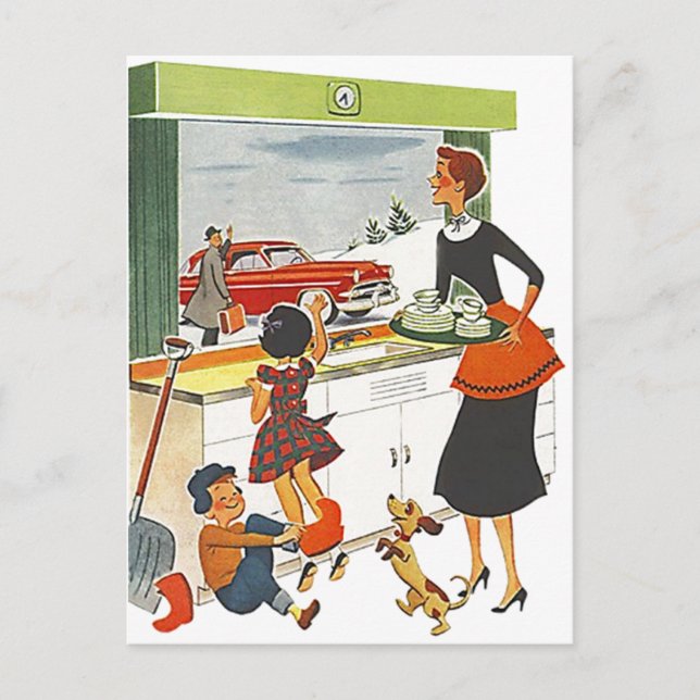 Recipe Card Postcard Design To Share Fav Recipes (Front)