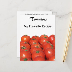 Recipe Card - Tomatoes