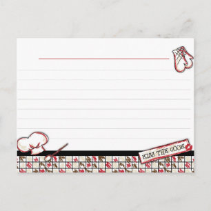 Recipe Cards . Kiss The Cook 