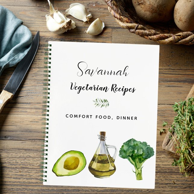 Recipe cooking food vegitarian vegetables notebook (Creator Uploaded)