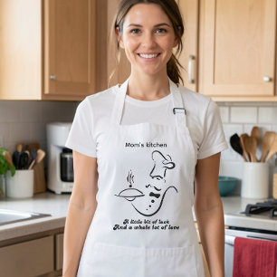 Recipe for a Special Mom Personalized chef mom Apron