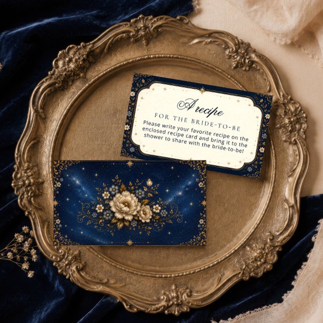 Recipe for bride Fantasy Book Story Enchanted Enclosure Card (Creator Uploaded)