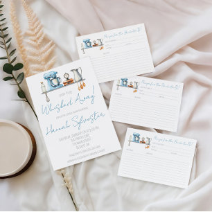 Recipe for the Bride to Be Kitchen Bridal Shower Thank You Card