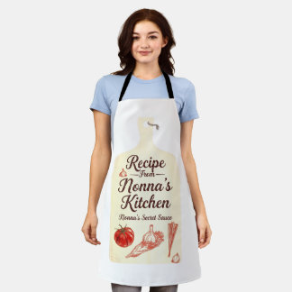 Recipe From Nonna's Kitchen Apron | Italian Grandm
