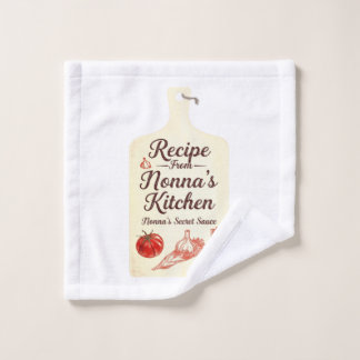 Recipe From Nonna's Kitchen Tea Towel | Italian Gr
