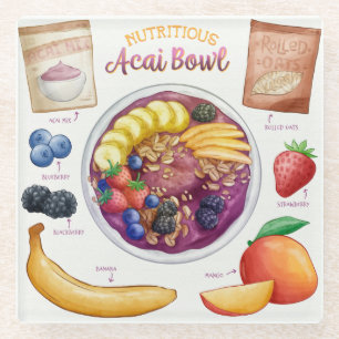  Recipe Glass Coaster