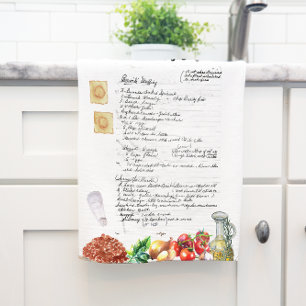 Recipe Heirloom Tea Towels