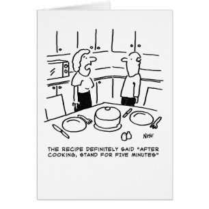 Recipe Instructions Followed Cooking in a Kitchen