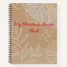 Recipe Journal that can be Personalised