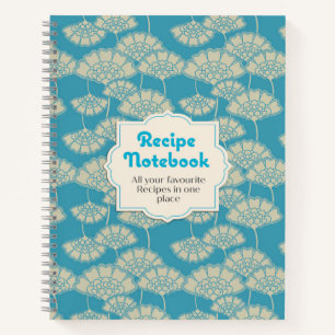 Recipe Notebook Blank Recipe Book