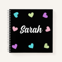 Recipe notebook, personalized