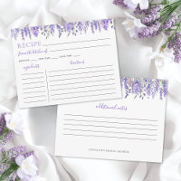 Recipe Purple Floral Bridal Shower