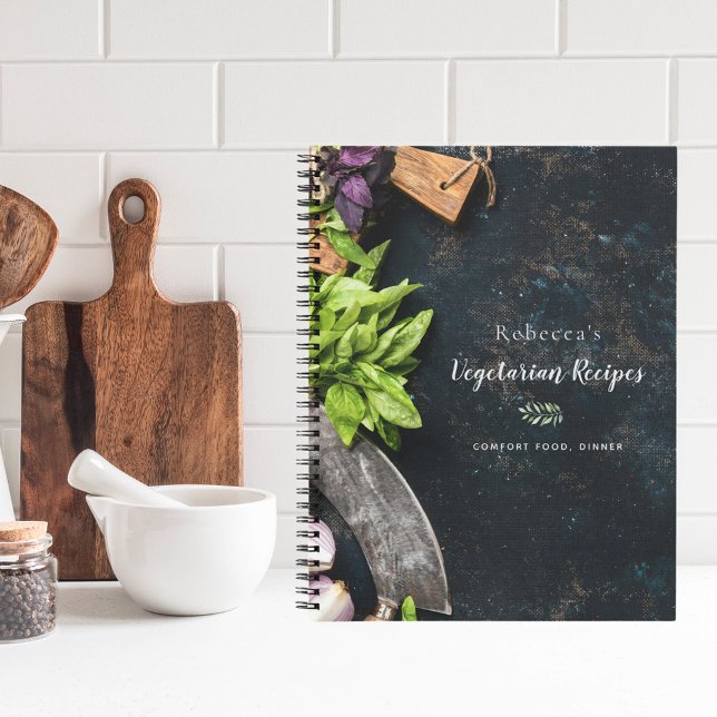 Recipe Rustic cookbook vegitarian home cooking Notebook (Creator Uploaded)