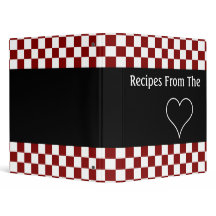 Recipes From The Heart Chequerboard Cookbook