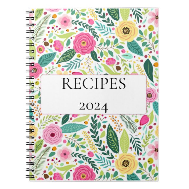 RECIPES NOTEBOOK (Front)